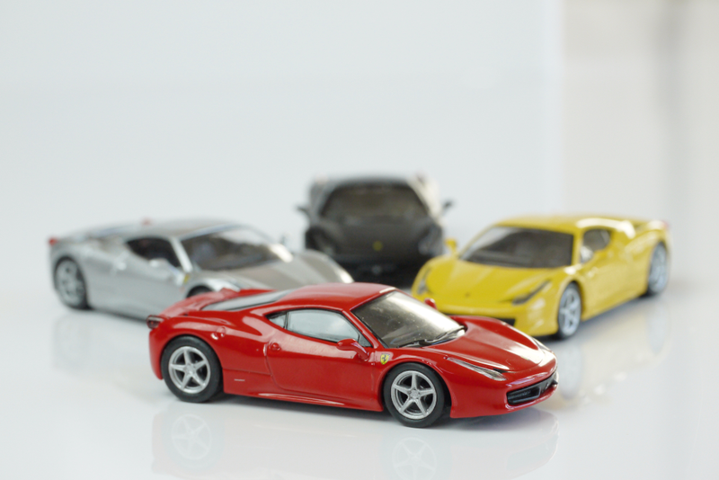 Illustration for article titled Kyosho Ferrari 8 1/64 #66 - Project Prancing Horse #66 - 2009 Ferrari 458 Italia